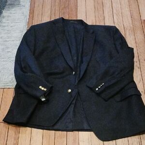 Ralph Lauren Navy Wool  Blazer 52 R